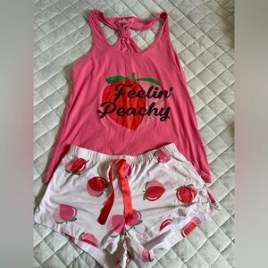 Fashion Nova Pretty as a Peach PJ set